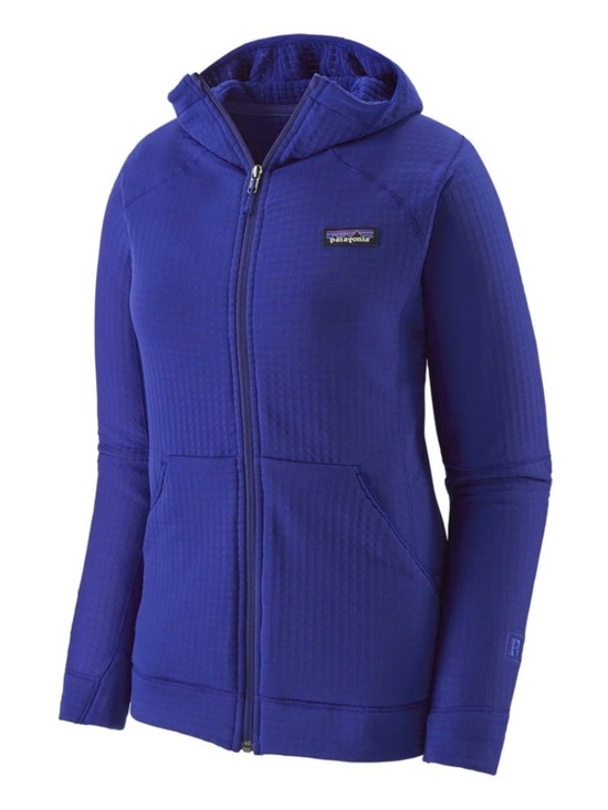 Patagonia Tops - Women’s Patagonia R1 Air Full Zip Hoody Size XL Like New Cobalt Blue